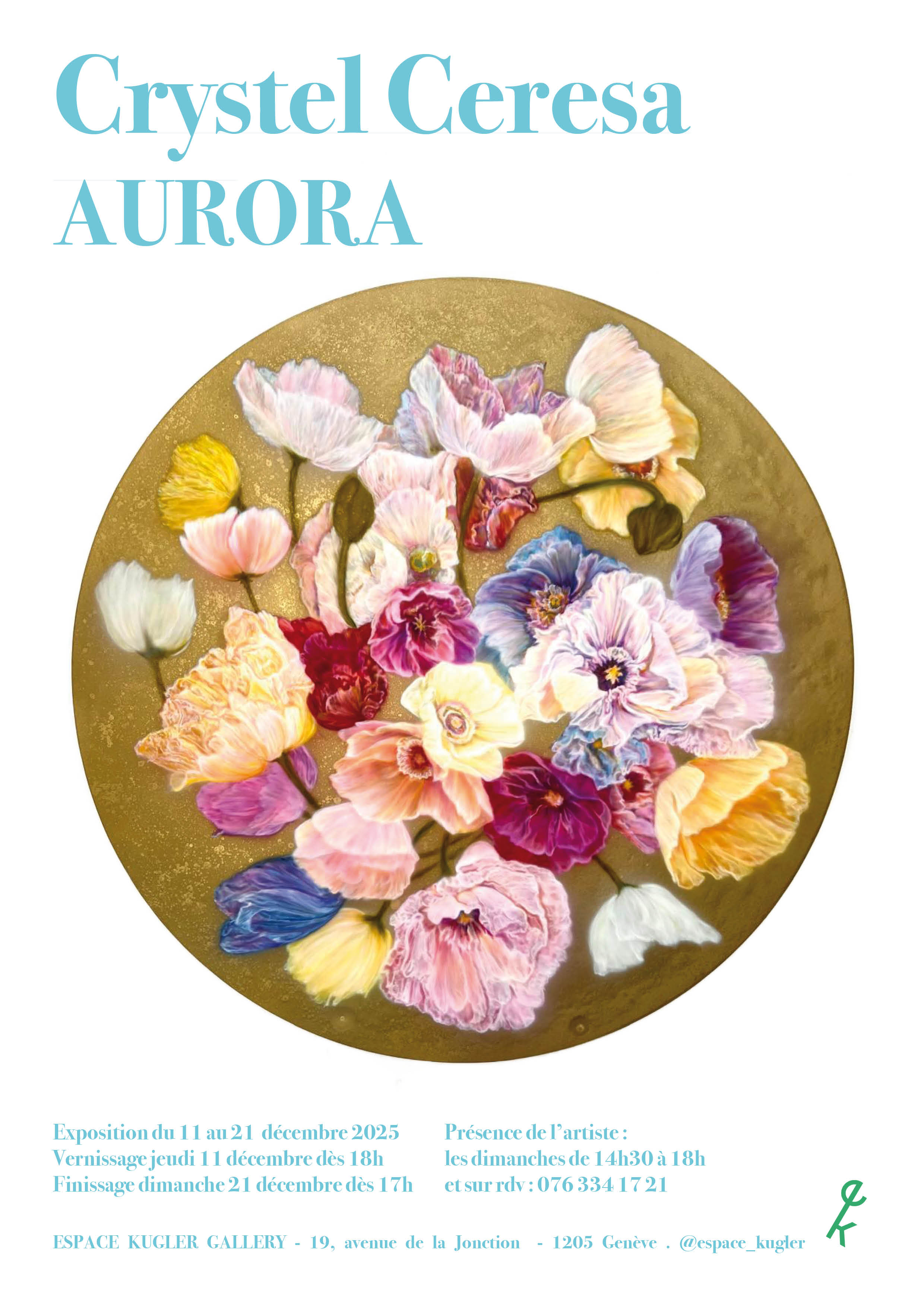 flyer crystel ceresa decembre 2025 espace kugler